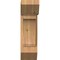 Ekena Millwork Legacy Slat Smooth Bracket w/ Offset Brace, Western Red Cedar, 7 1/2"W x 18"D x 26"H BKT0806X18X26LEC06SWR - alternate 3